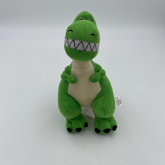Disney Parks Toy Story Rex Dinosaur Plush 8 Inch Stuffed Animal Green T-Rex Toy - Picture 3 of 8